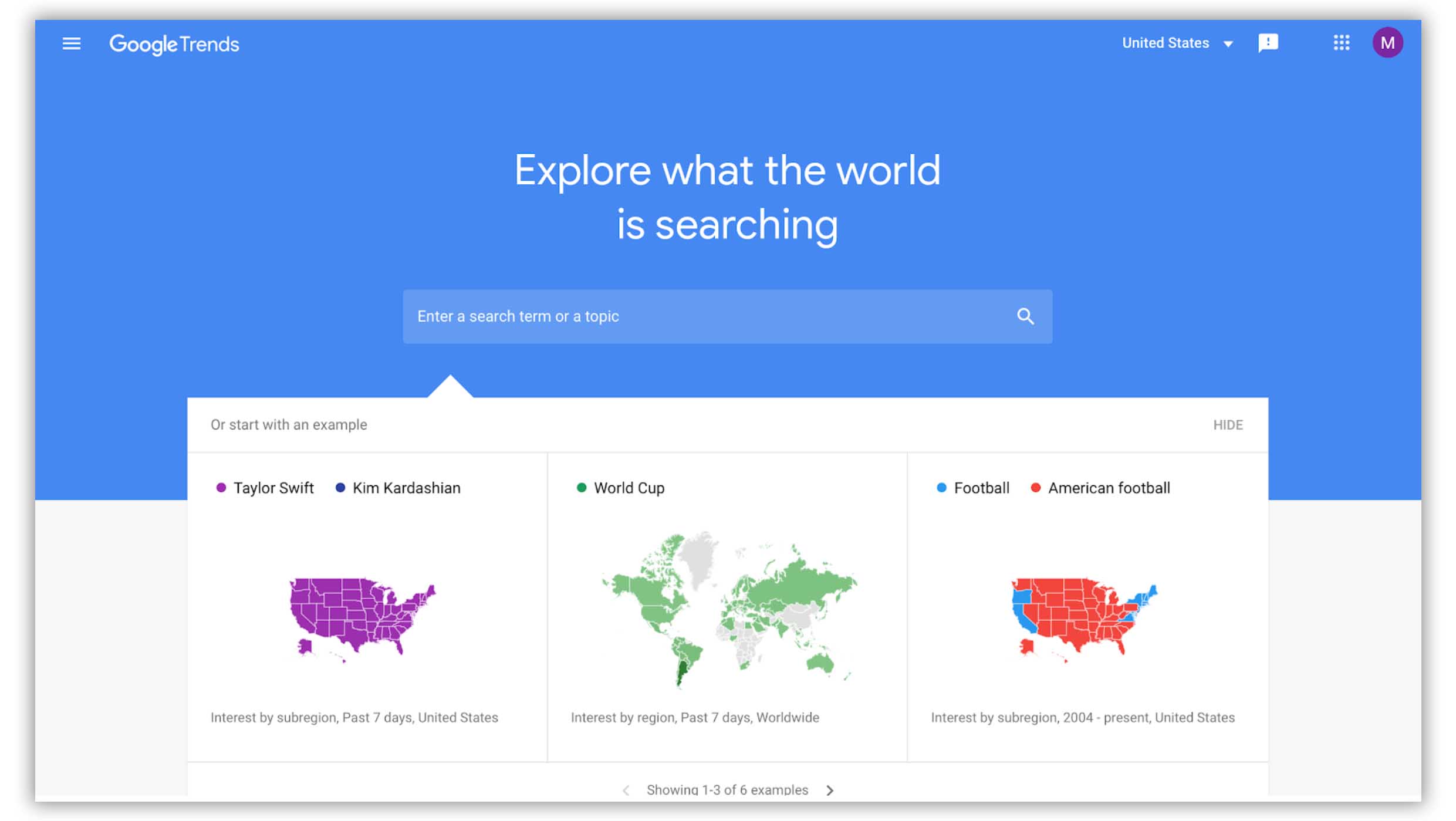 google trends
